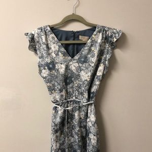 Flower print.,spring dress